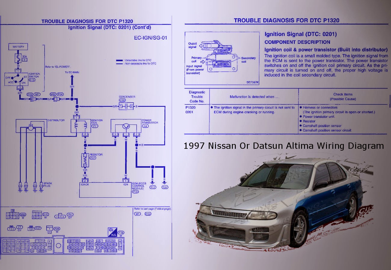 1997 Nissan Or Datsun Altima Wiring Diagram