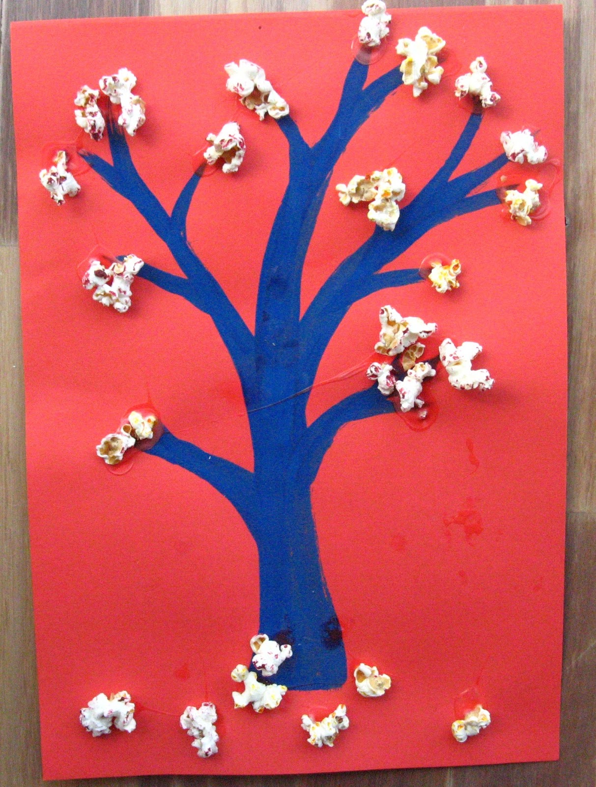 Plum Jam Popcorn Tree