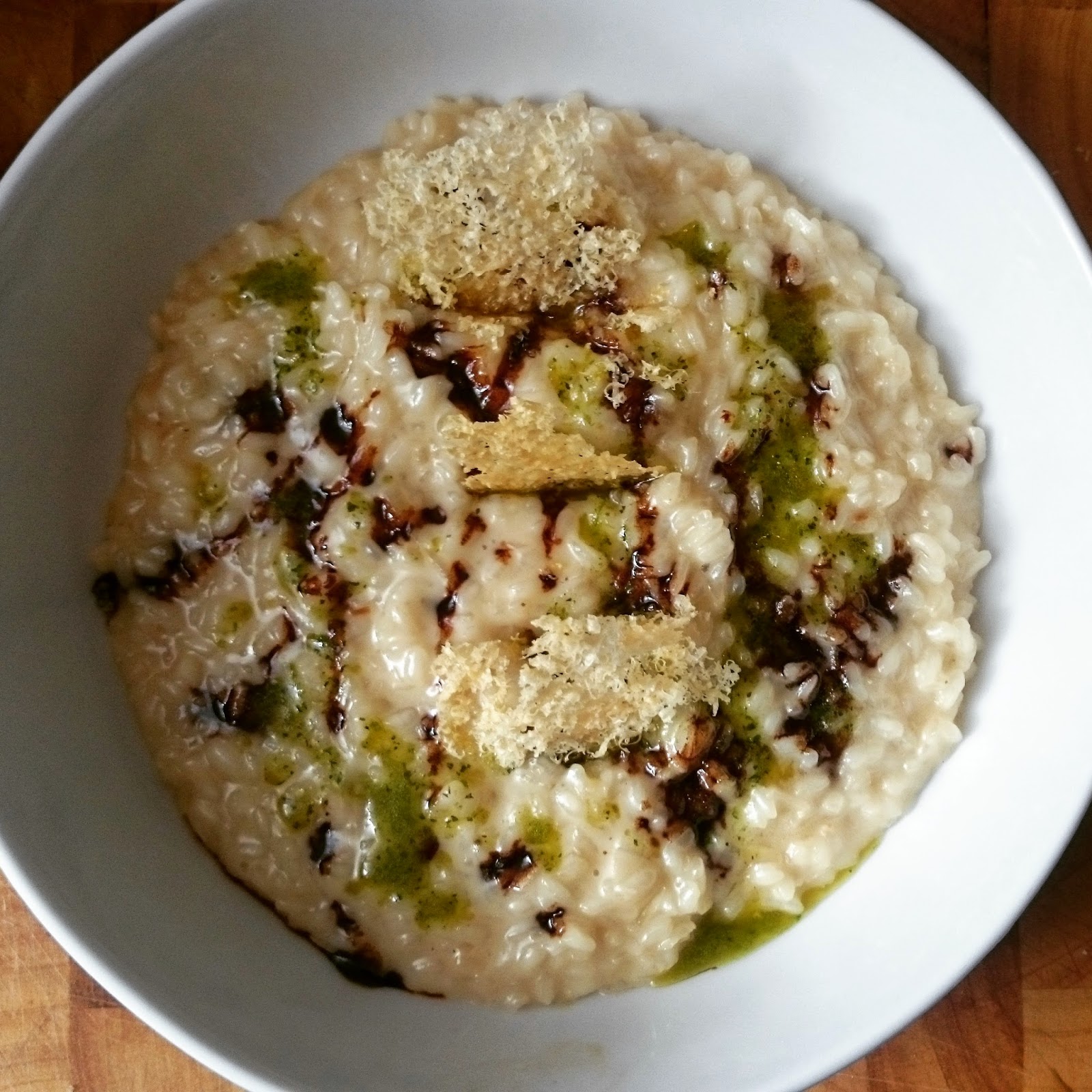 Recipe Parmigiano Reggiano risotto with 12yearold balsamic vinegar