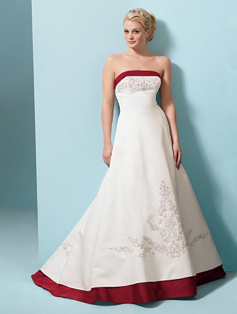 Red and White Wedding Dress Pictures Red Wedding Dresses Red and White 