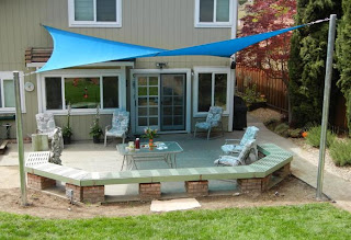 The 2 Minute Gardener: Garden Elements - Shade Sails