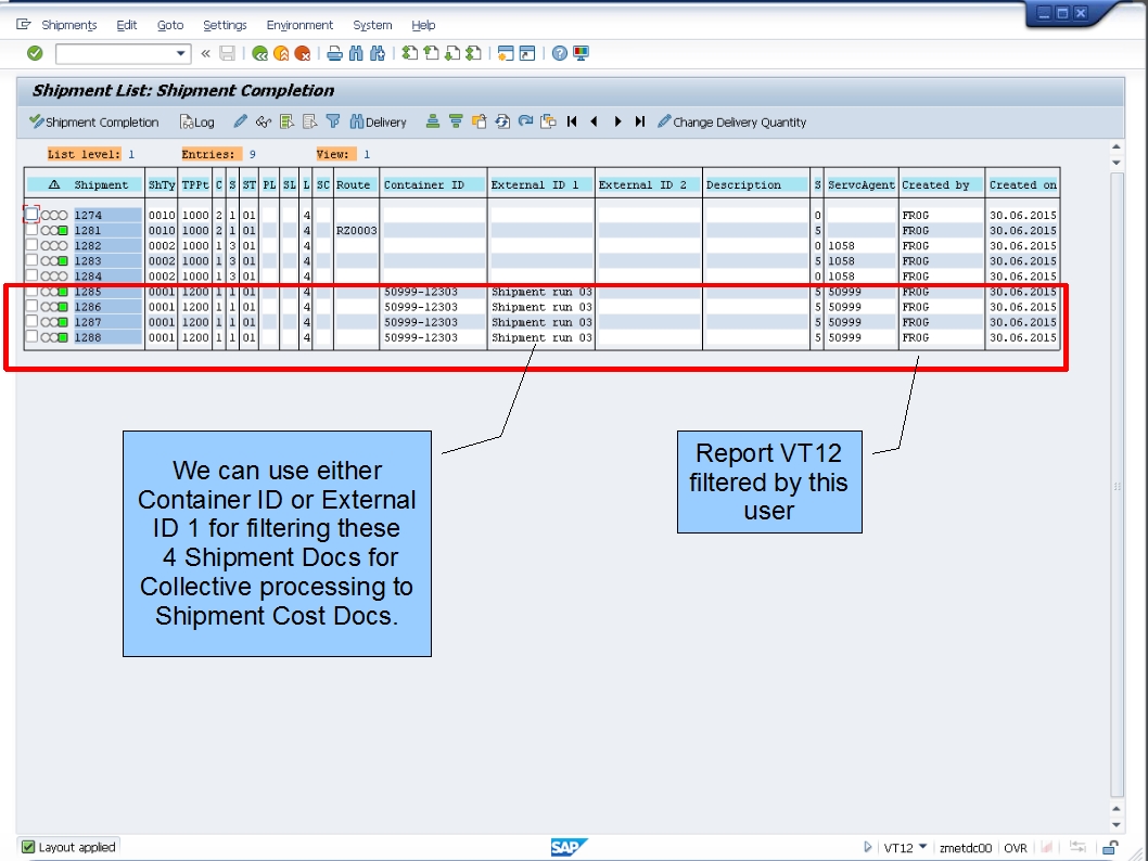 青蛙SAP分享 Froggy's SAP insights LE Transporation Collective Shipment