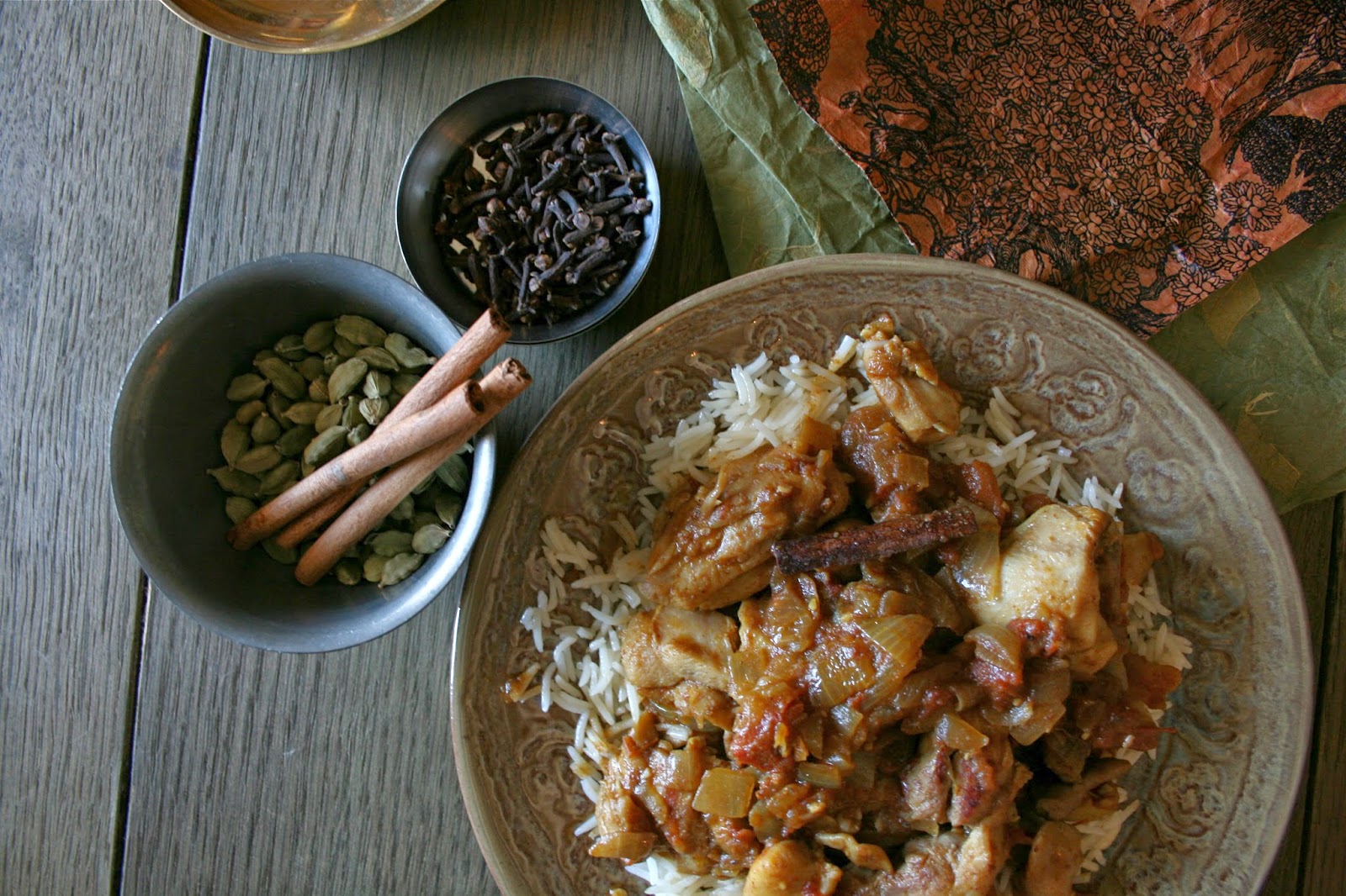 the joy on her face: Simple Indian Curry