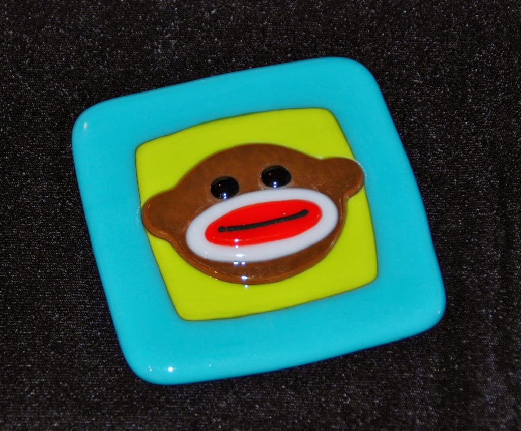 Omega Glass Fused Glass Art that's Ridiculously Cool Monkey Glass