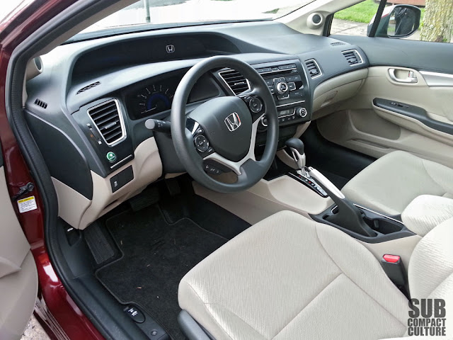 2013 Honda Civic EX interior