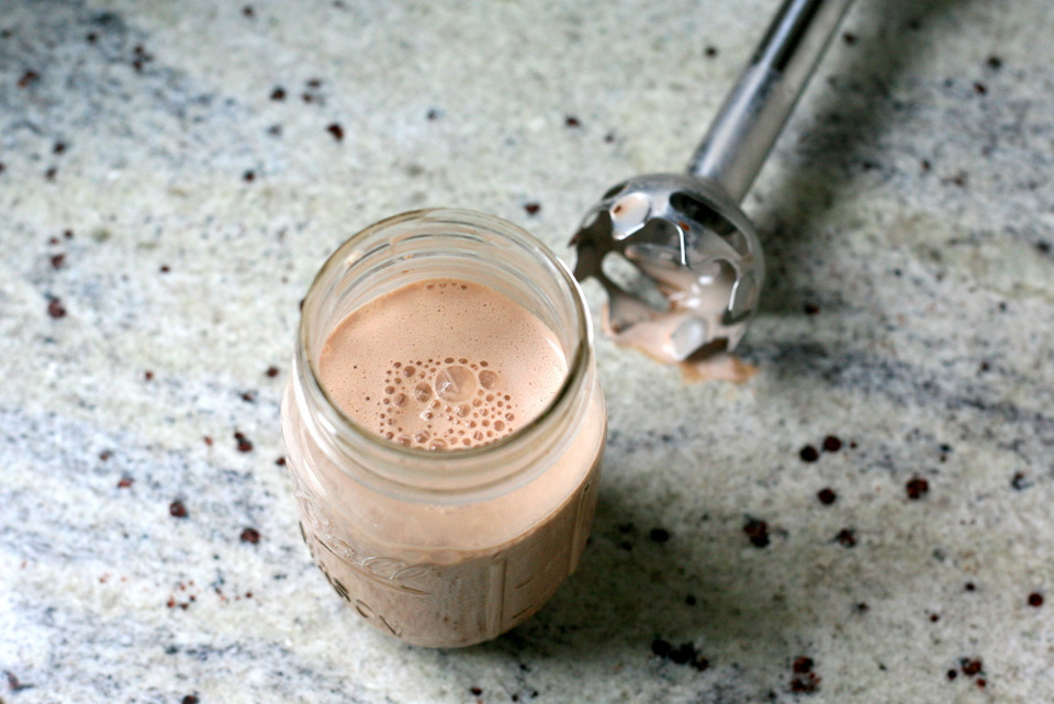 Homemade real food dairyfree protein shake recipe / Create / Enjoy