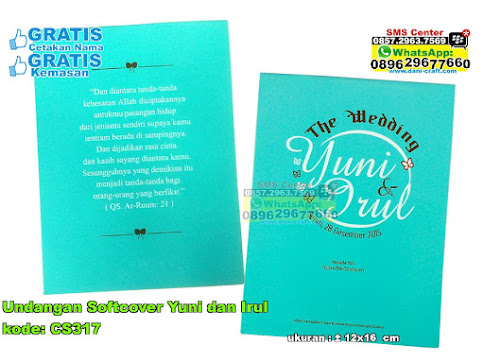 Undangan Softcover Yuni Dan Irul