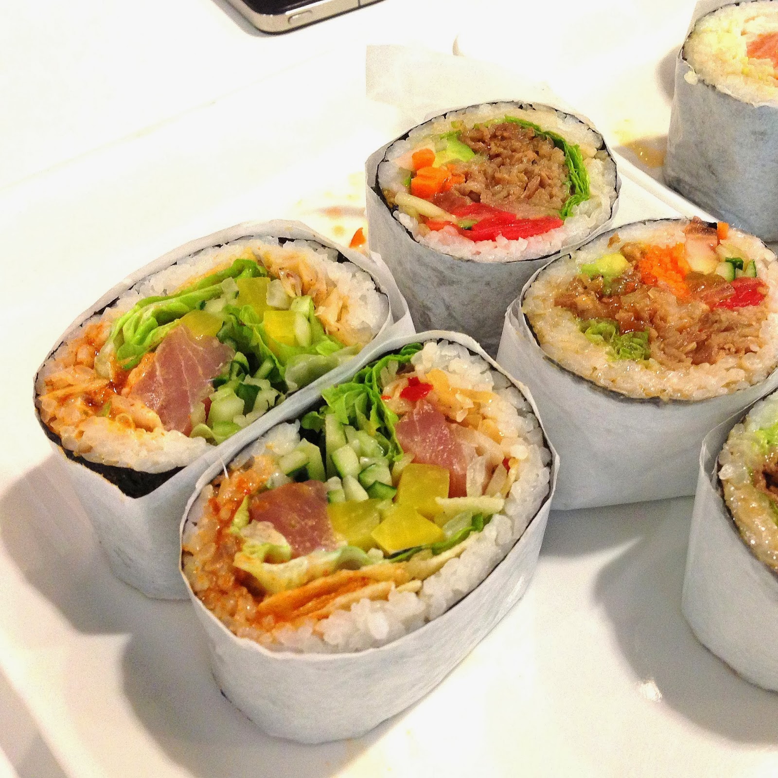 Some Like it Haute Sushi Burrito, 100AM