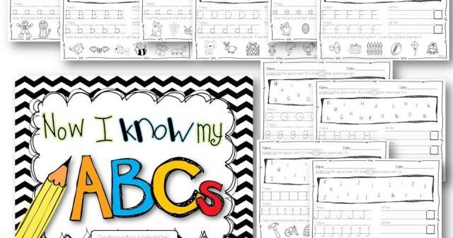 Alphabet Practice - Miss Kindergarten