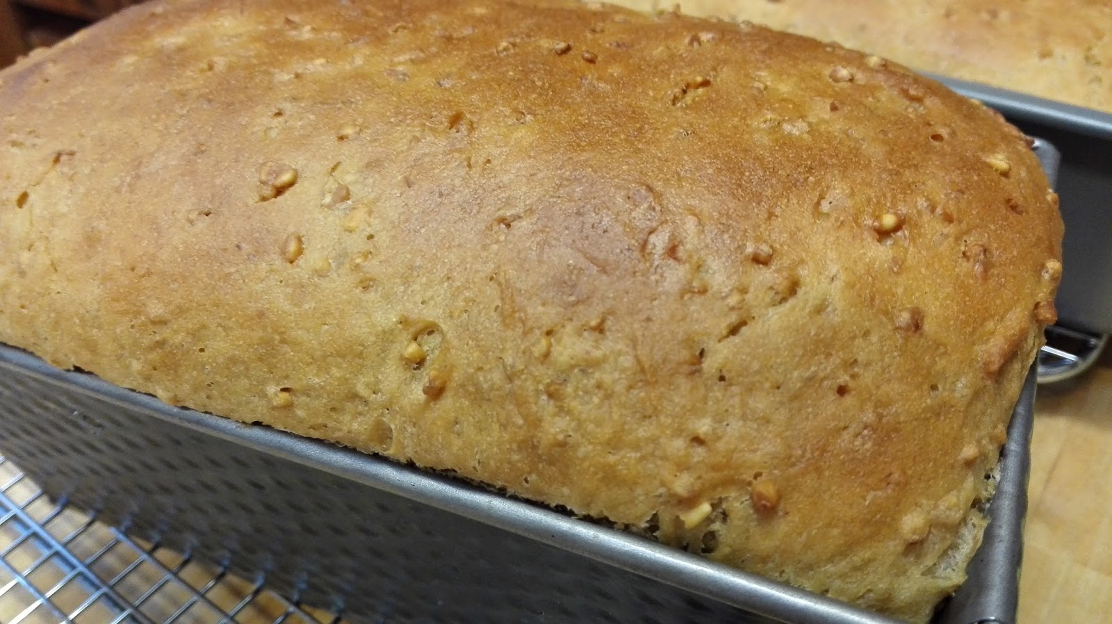 Simple Baking Steel Cut Oatmeal Honey Bread