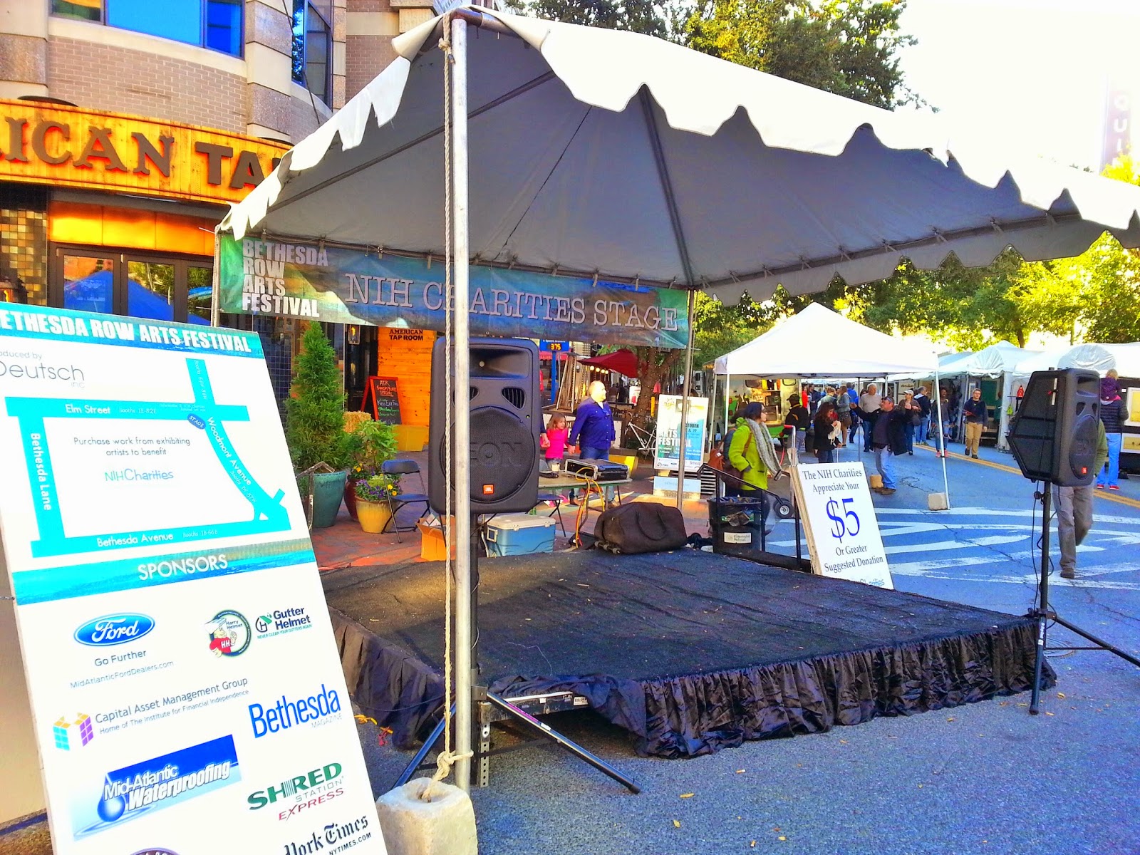 Bethesda Row Arts Festival, Arts & entertainment