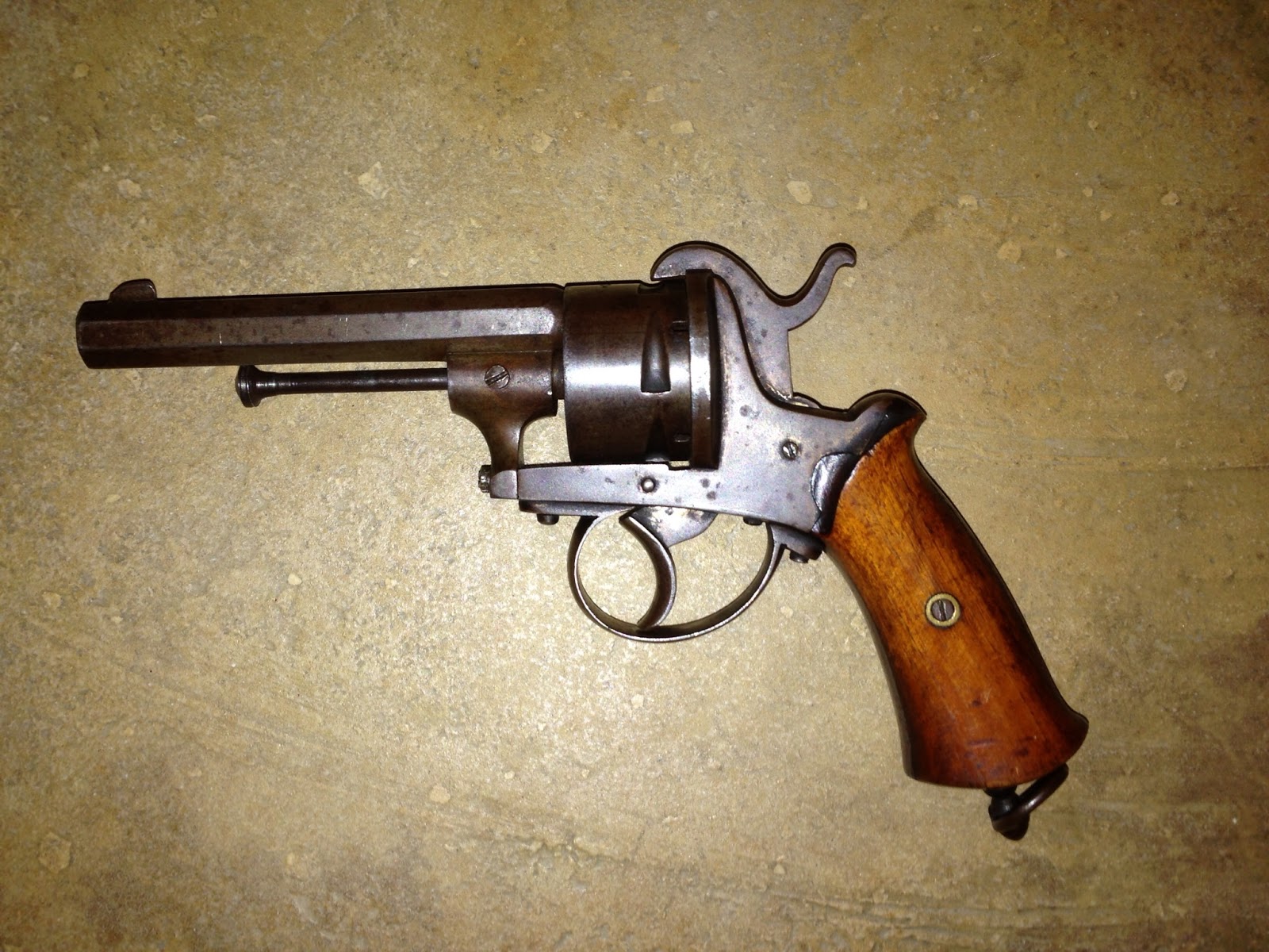 A bit of history The Pinfire Revolver