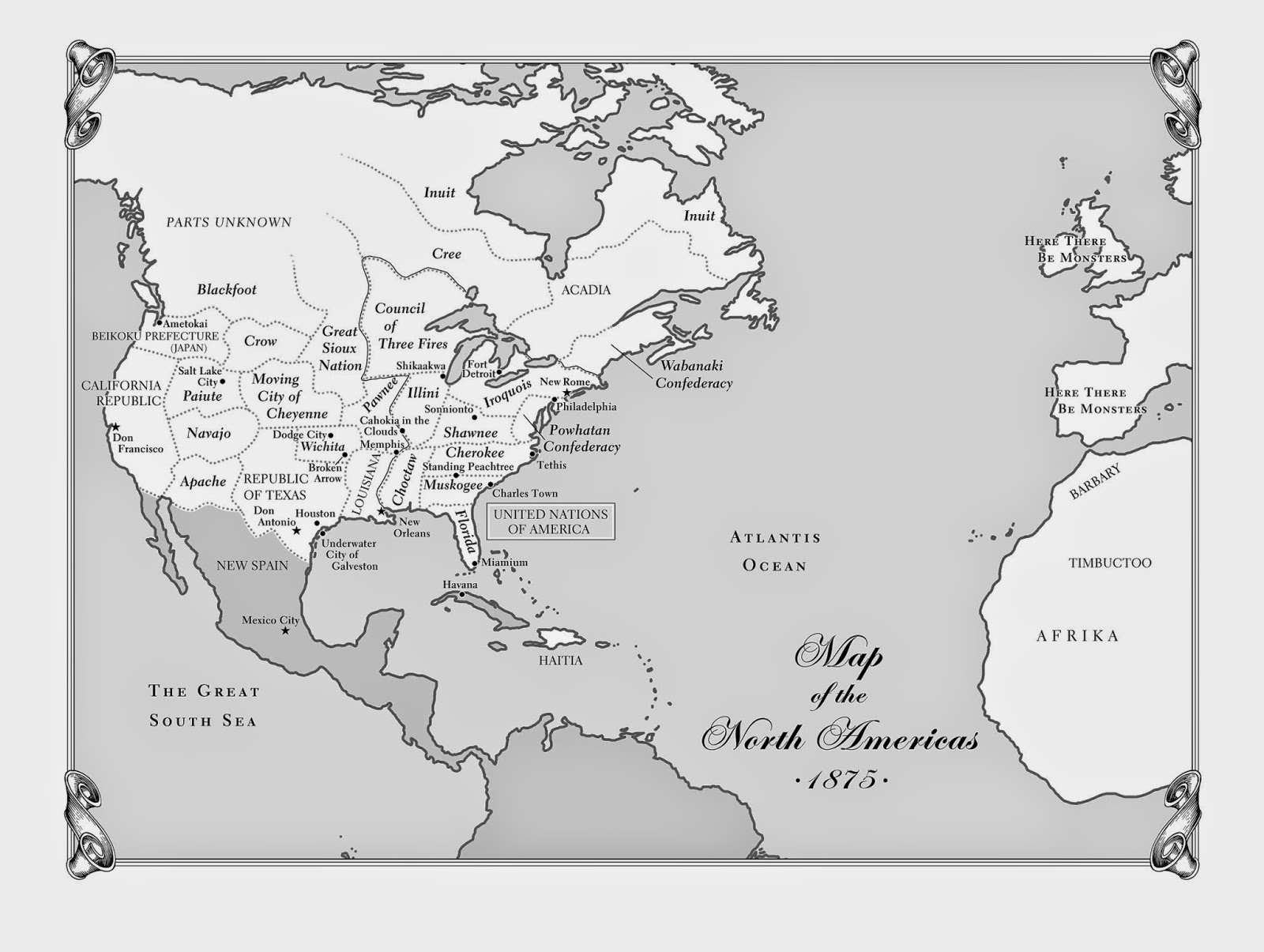 Alternate History Weekly Update: Maps of The United Nations of America