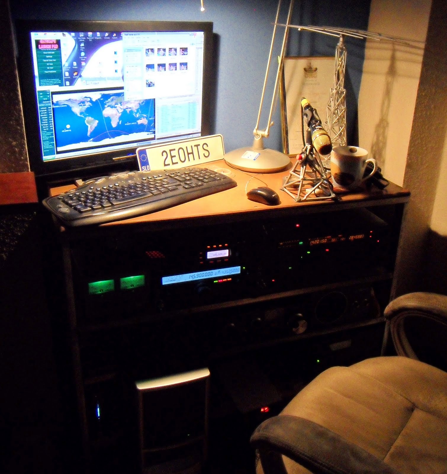 Ham Radio Radio Equipment Rack
