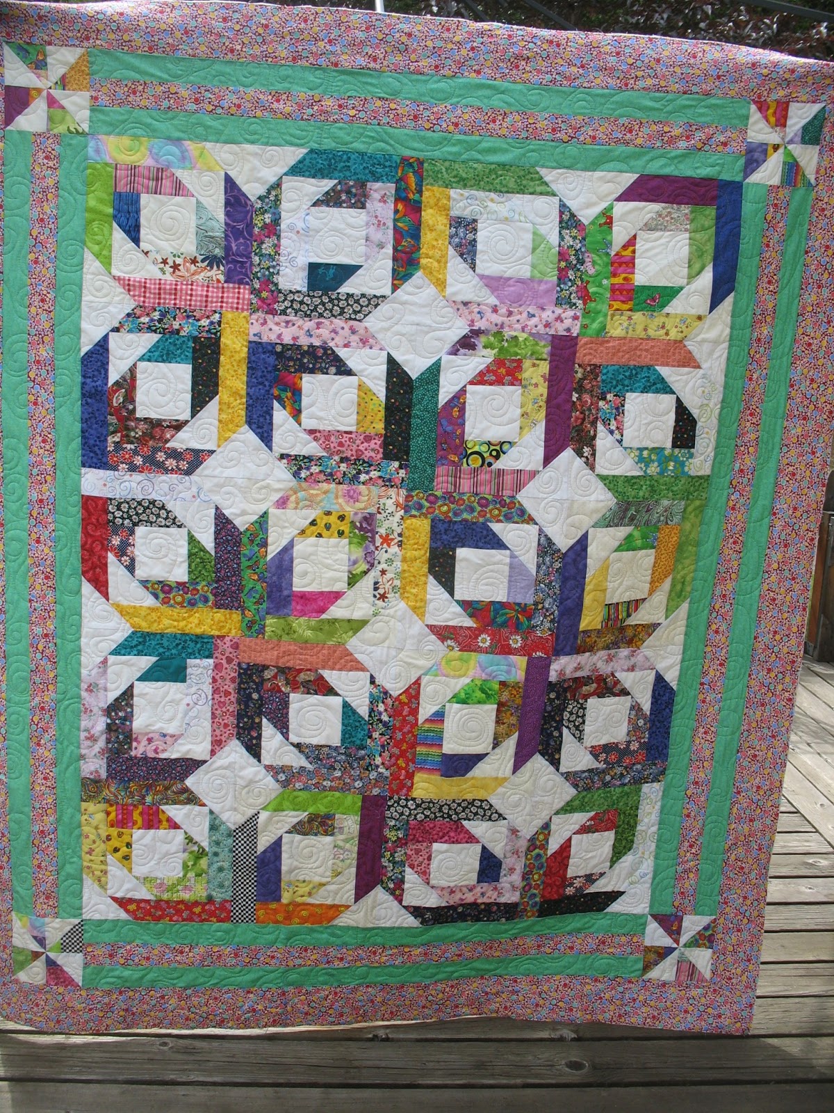 Gramma's Quilting Room Pineapple Blossom 2