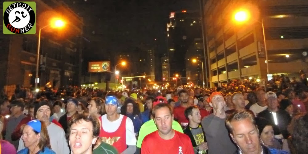 DETROIT RUNNER.... Detroit half marathon race review.....