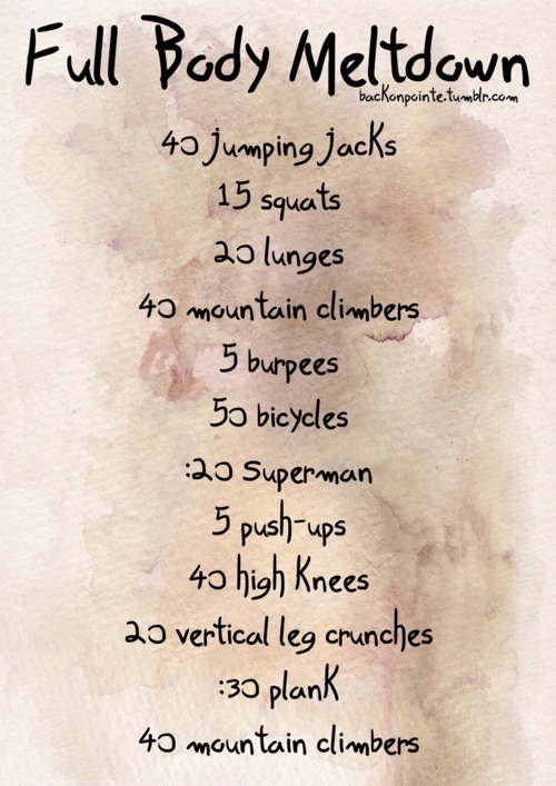 Healthy Thinspiration WORKOUT/FITNESS