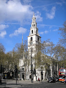 . Danes (Central Church of the Royal Air Force) in The Strand, London. (st clement danes london april )