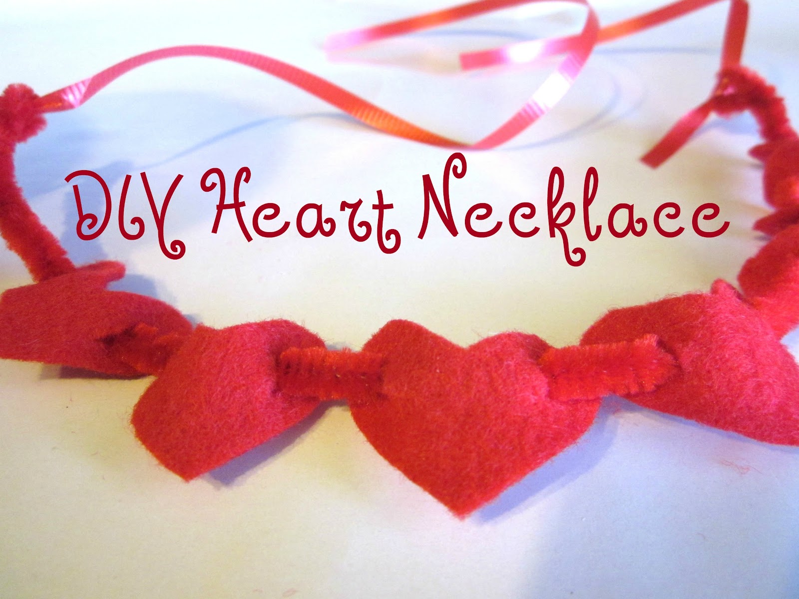 Catherine Denton DIY Heart Necklace