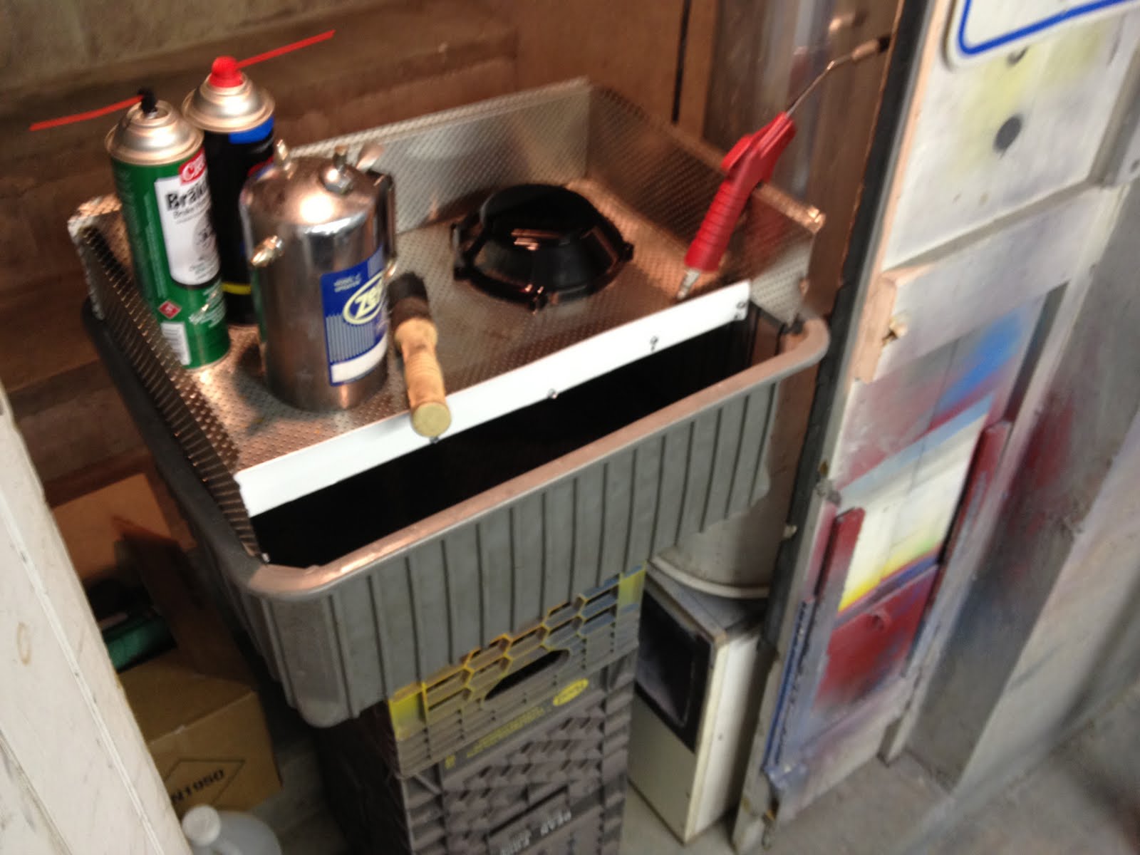 TRICKLIDZ Homemade parts washer