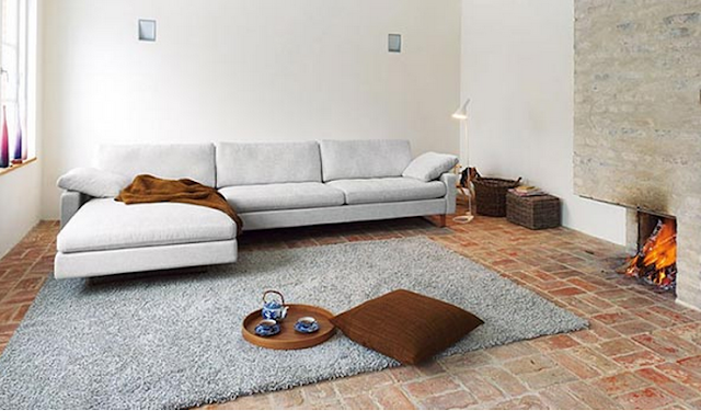 Desain ruang tamu minimalis tanpa sofa