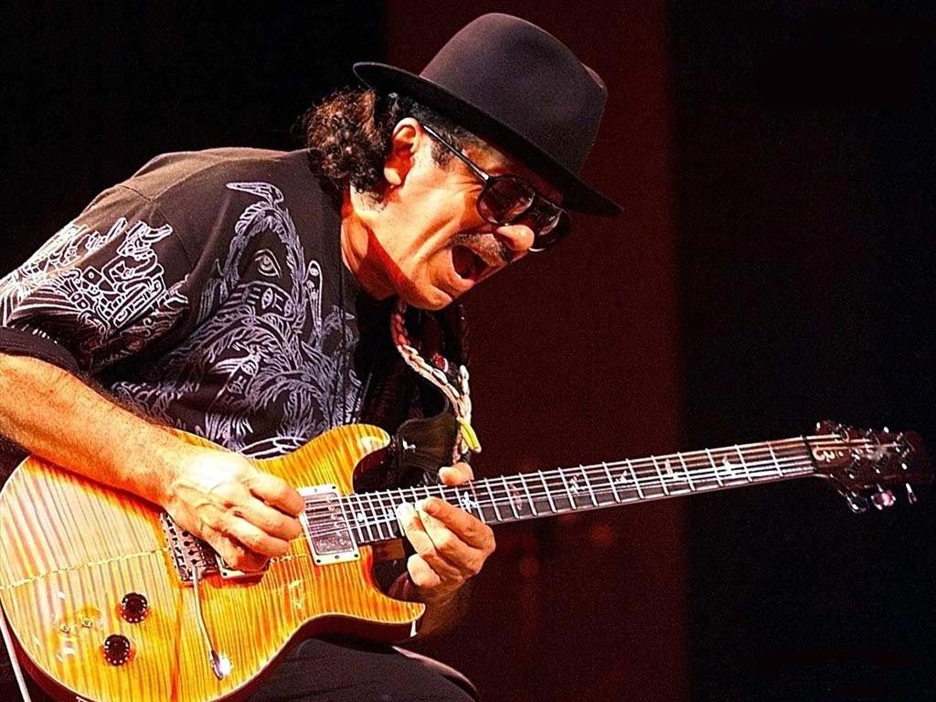 carlos santana poster