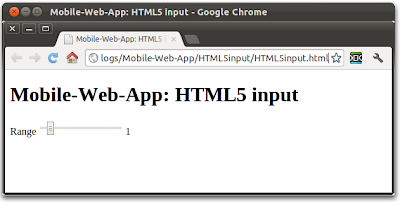 Easy display value for of slider in HTML5, run at Google Chrome Easy display value for of slider in HTML5, run at Google Chrome