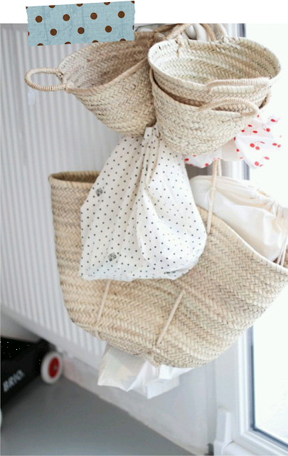 cosas bonitas: cestas de mimbre... todo para almacenar!