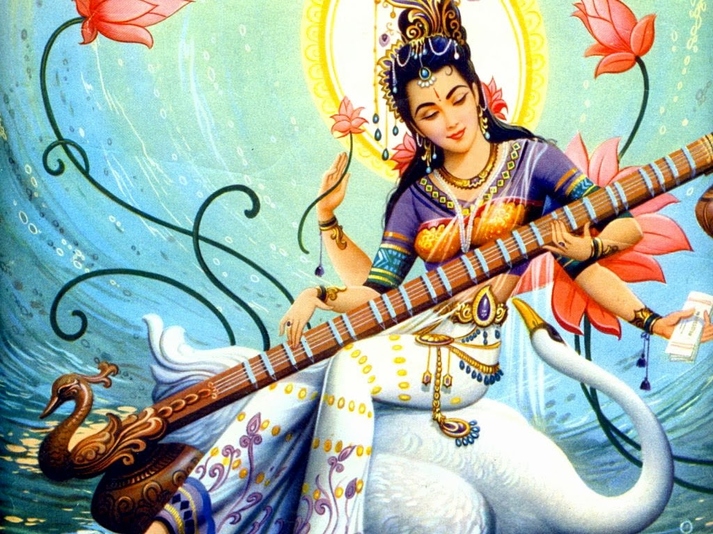 SANDERSON MOURA: A deusa indiana da eloquência