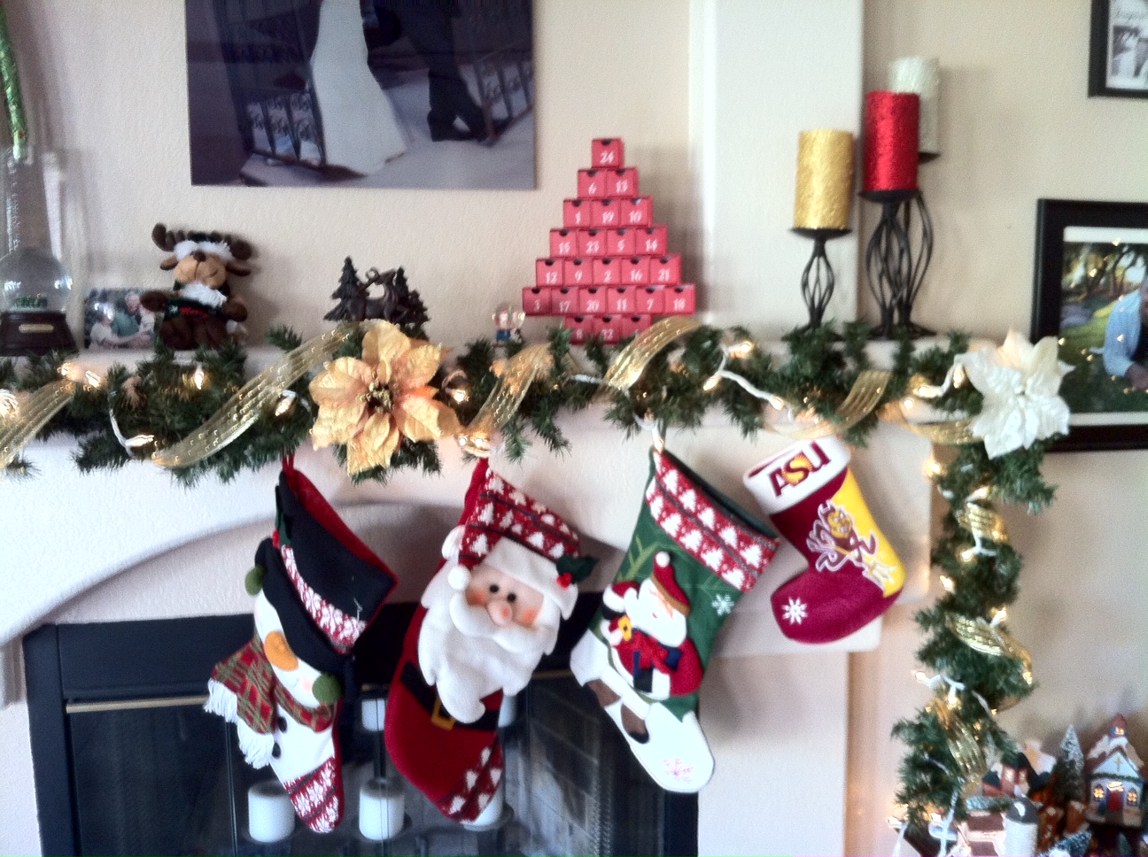 Living with the Wolpert's Christmas Garland.... Why does it have to be