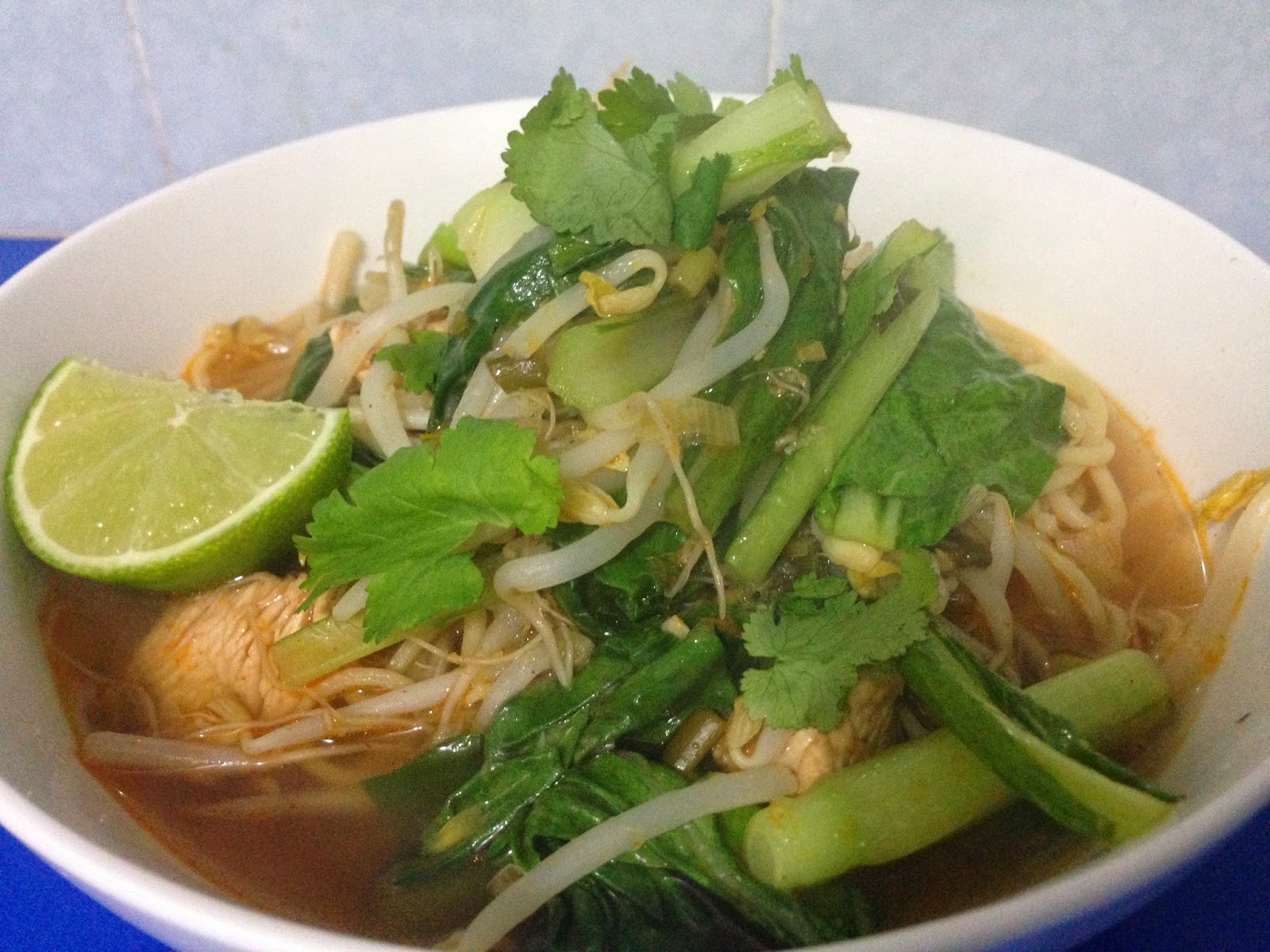salt sugar & i Nigella Lawson's Vietnamese Noodle Soup from Kitchen.