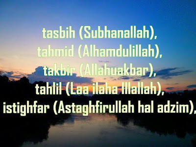 kalimah agung bertasbih