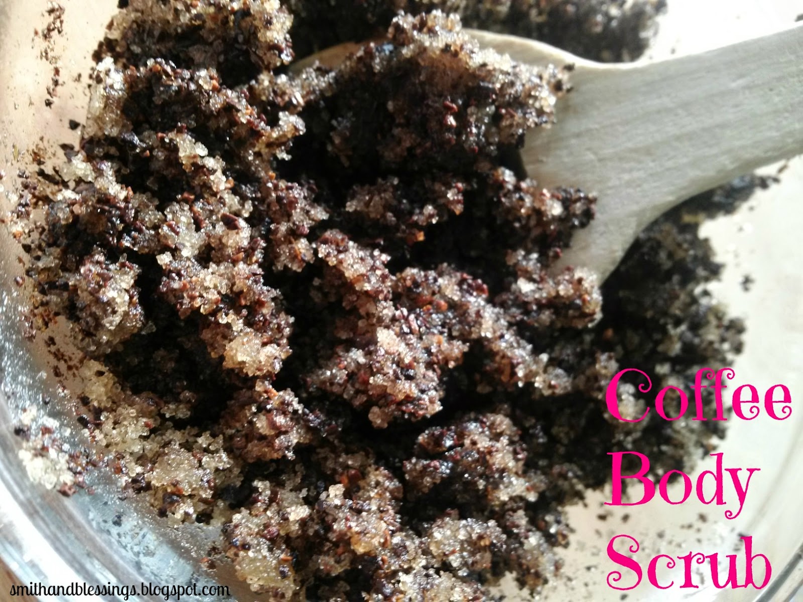 Smith and Blessings Work It Wednesday Coffee Body Scrub