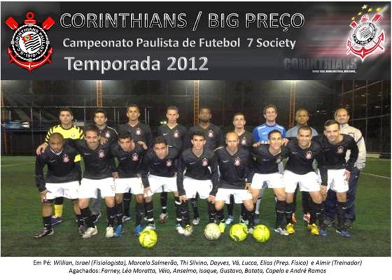 Corinthians é campeão paulista de Futebol 7