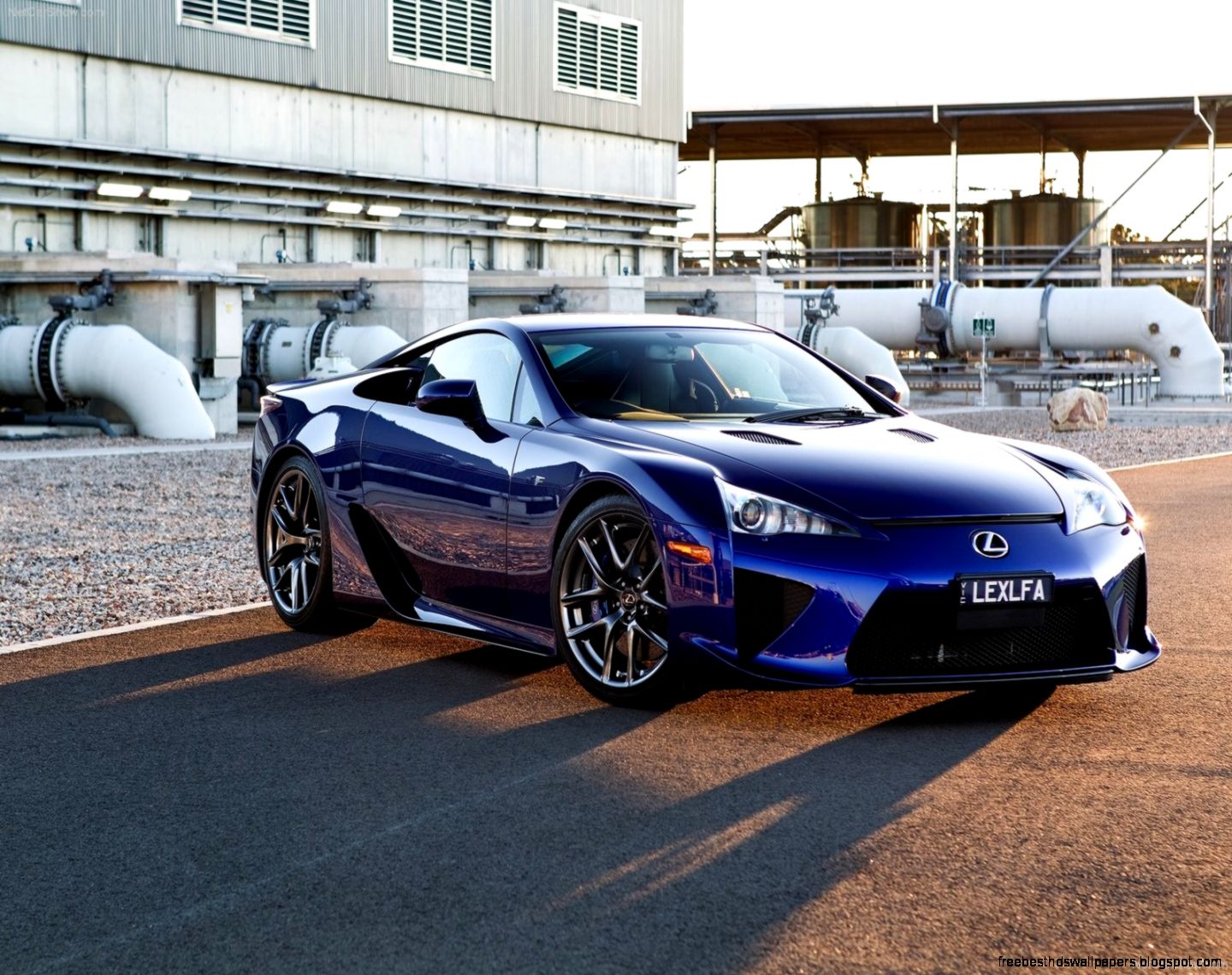 Lexus LFA Blue Lexus LFA Blue