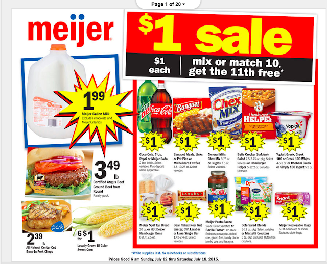 Meijer Weekly Ad Preview starting 7/12! A Single Coupon