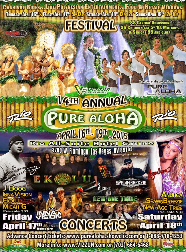 I Love Las Vegas Magazine...BLOG 14th Annual Pure Aloha Festival
