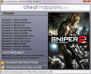 sniper ghost warrior 2 trainer free download sniper ghost warrior 2 trainer free download