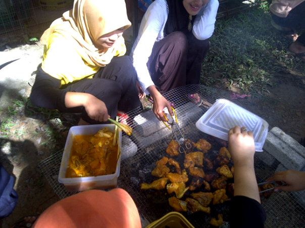 Bakor ayam b4 exam....hehe