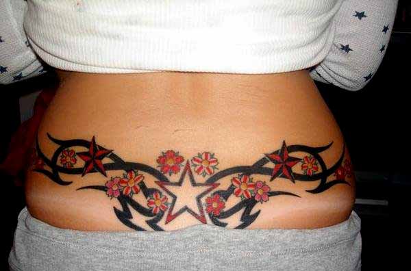 Lowerback Tattoes And Beautiful Design