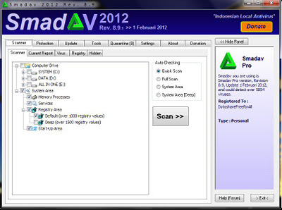 ss SmadAV 2012 Rev. 8.9 PRO + Serial Keygen
