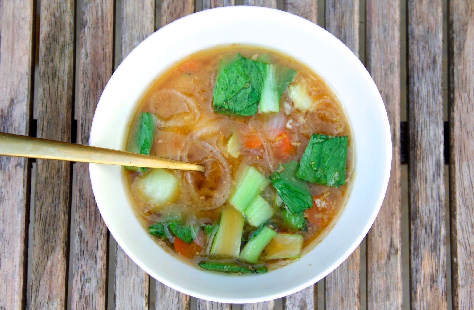Recipe Underground Miso Vegetable Soup