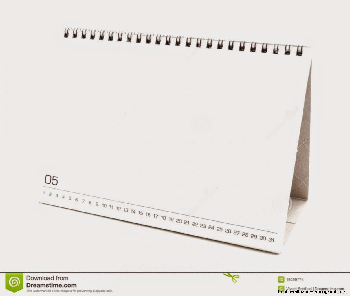 Blank Desktop Calendar Stock Images   Image 18099774 Blank Desktop Calendar Stock Images   Image 18099774