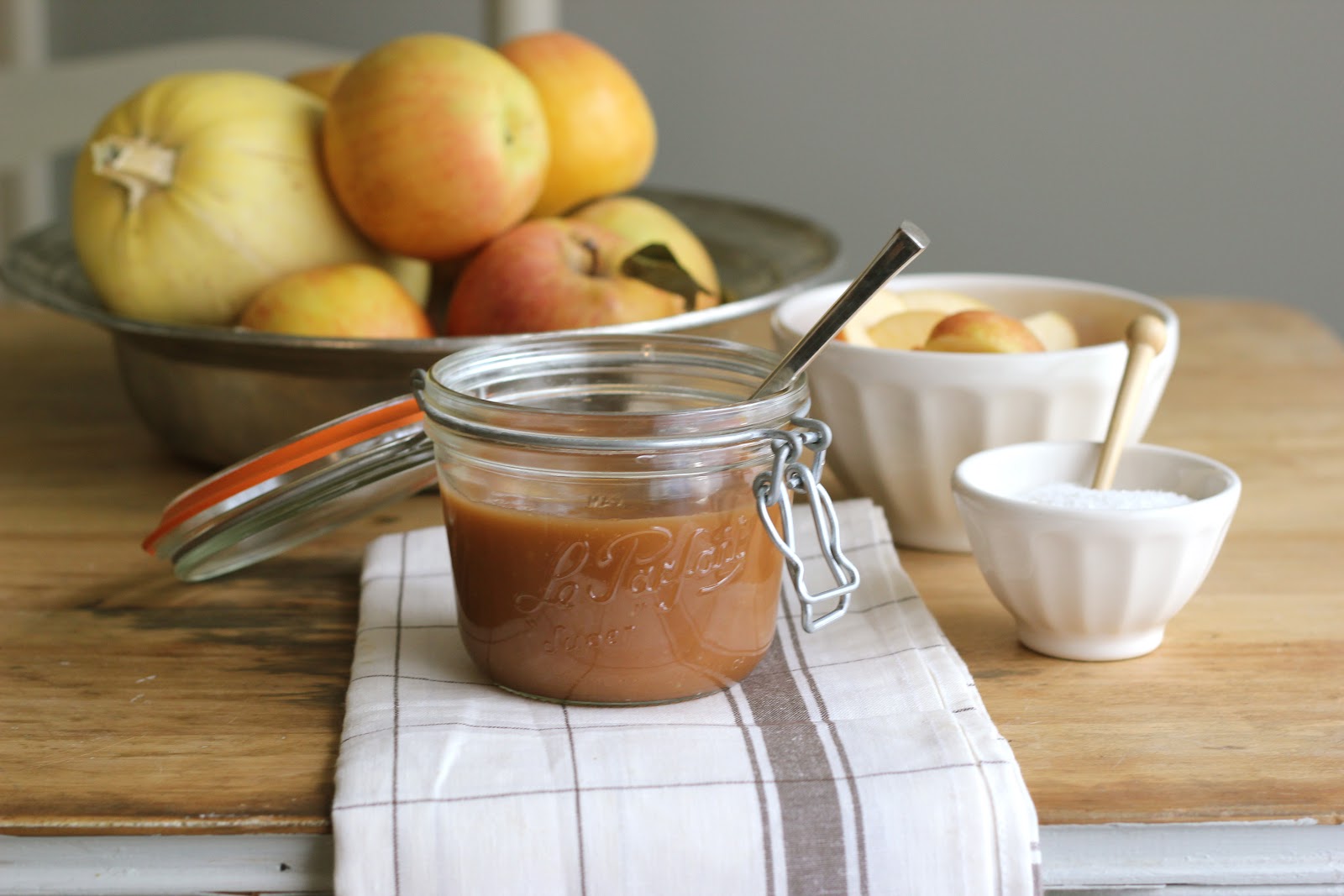 Jenny Steffens Hobick Salted Caramel Sauce Caramel Apples with