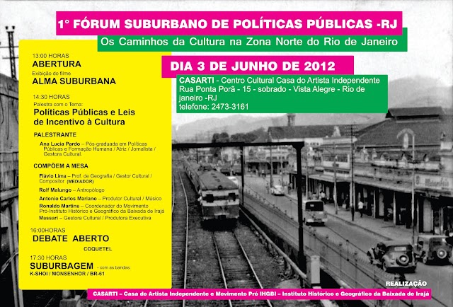1° Fórum Suburbano de Políticas Públicas