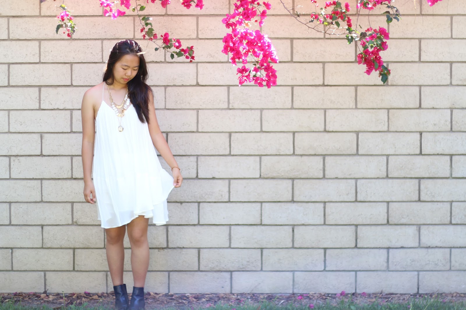 outfit of the day, style, dress, forever 21, tumblr, fashion blogger