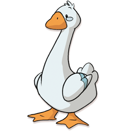 وزة كرتون Cartoon Goose صور حيوانات للأطفال Facebook