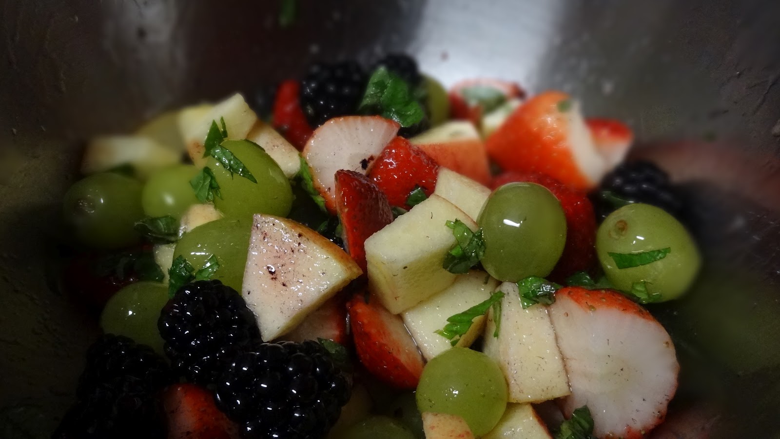 Domesticated Diva Skinny Minny Recipe 1....Grand Marnier Macerated Fruit