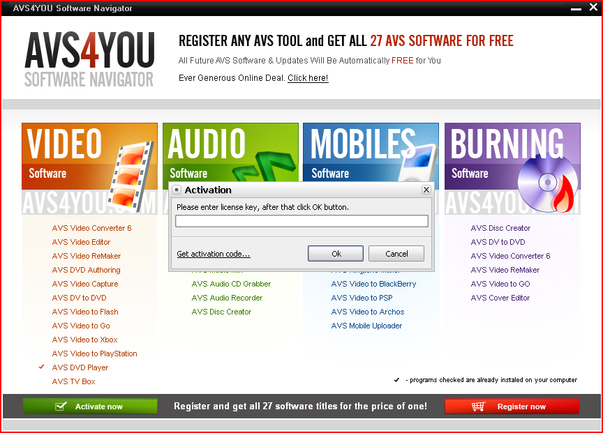 avs4you activation code serial number free