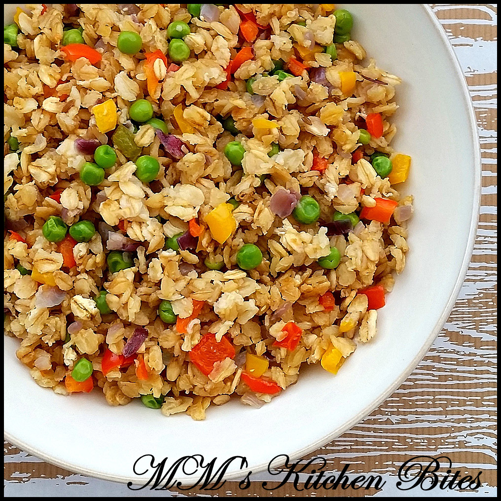 MM's Kitchen Bites Oats Poha (Savoury Oats Hash)Indian love!!